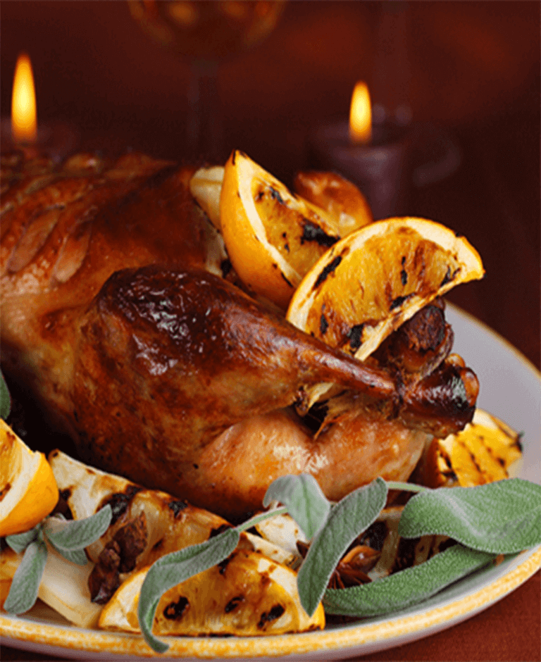 Duck A L’Orange made with Grove Juice