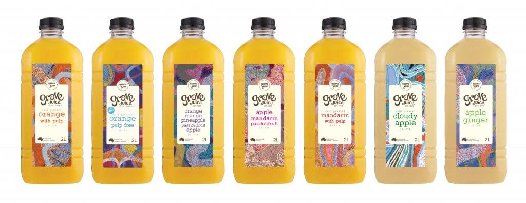 2L Grove Juice Aboriginal Artworks Range